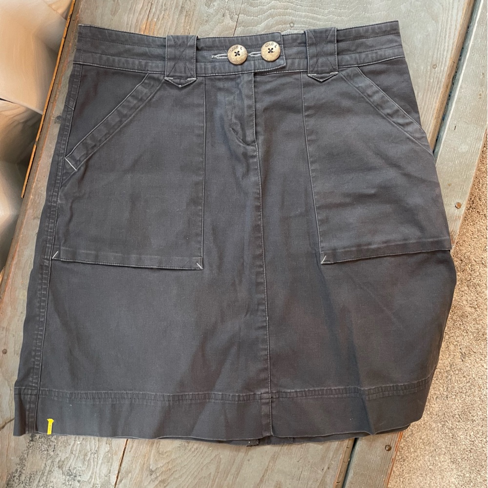 Lole navy blue A-line skirt | size 4